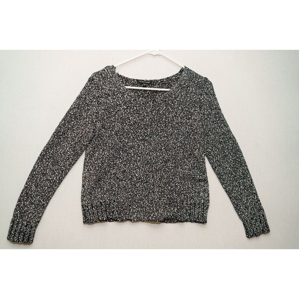 Eileen Fisher S black and white womens‎ sweater